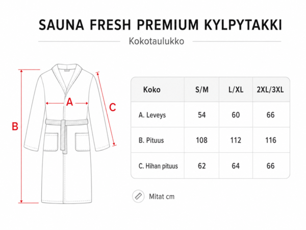 SF PREMIUM KYLPYTAKKI MITAT SF PREMIUM KYLPYTAKKI MITAT